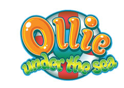 This logo was created for an animated TV series for young viewers with Ollie, a the cartoon submarine hero, ventures into an array of underwater situations with very colorful characters and underwater scenery.