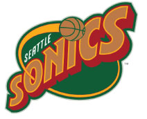 Official NBA Team Logo/Trademark used from 1995 - 2004 Seasons.